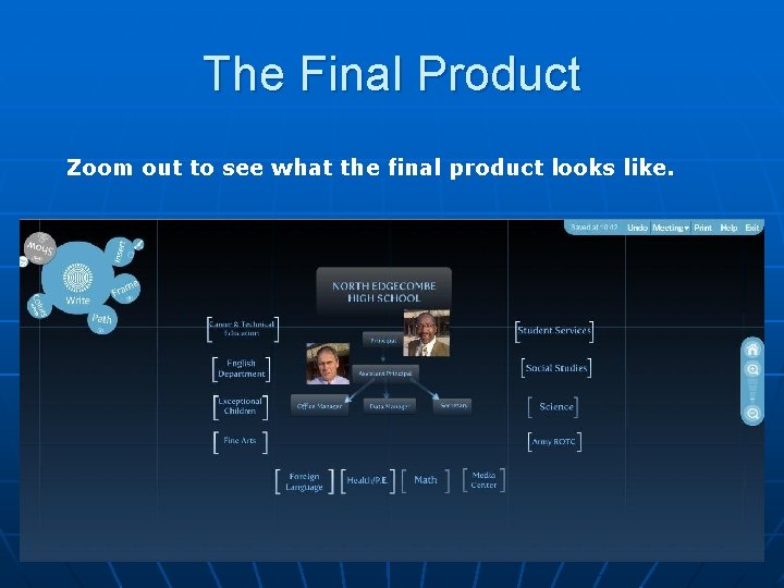 The Final Product Zoom out to see what the final product looks like. 