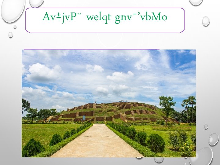 Av‡jv. P¨ welqt gnv¯’vb. Mo 