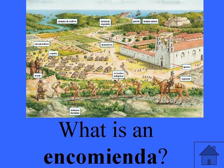 What is an encomienda? 