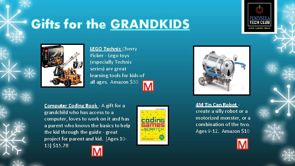 Gifts for the GRANDKIDS LEGO Technic Cherry Picker - Lego toys (especially Technic series)