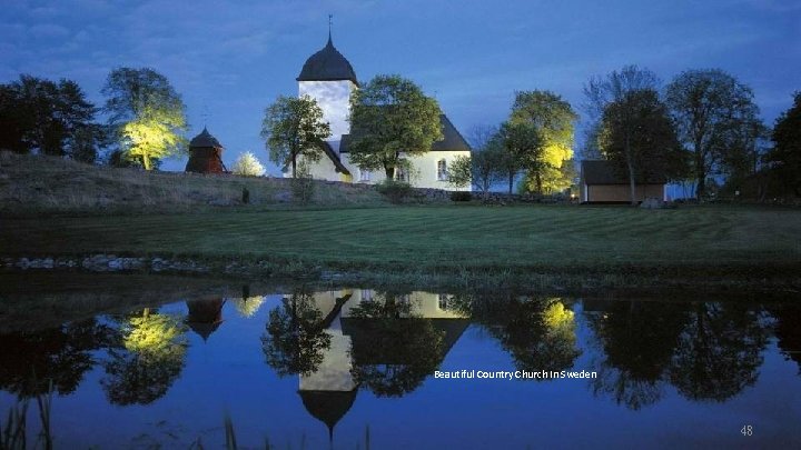 Beautiful Country Church In Sweden 48 