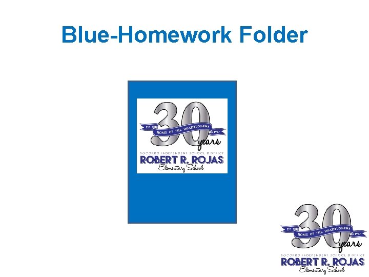 Blue-Homework Folder 