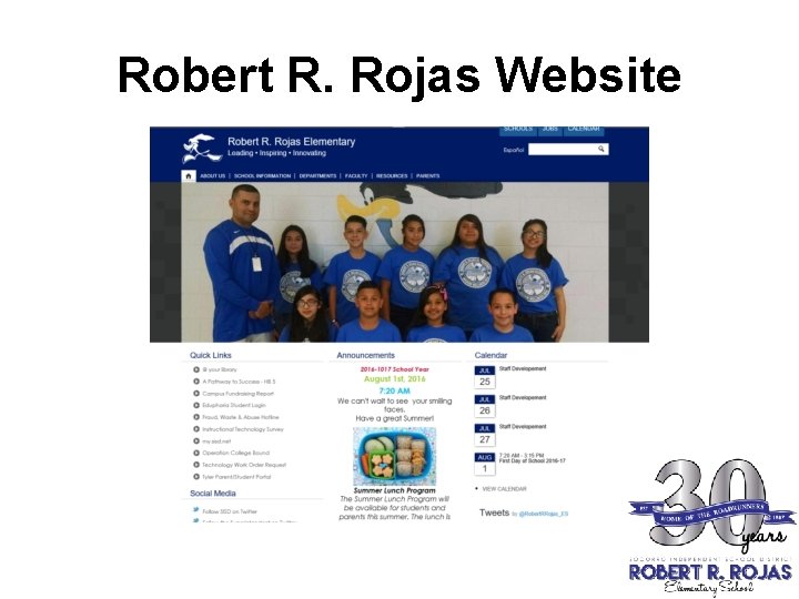 Robert R. Rojas Website 