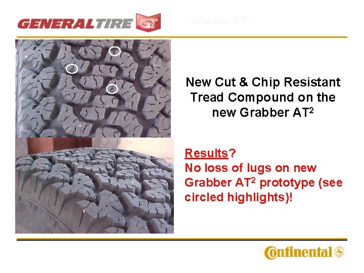 Grabber AT 2 An All-Terrain tire with an Attitude New Cut & Chip Resistant