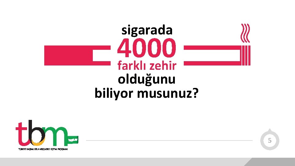 sigarada 4000 farklı zehir olduğunu biliyor musunuz? 5 