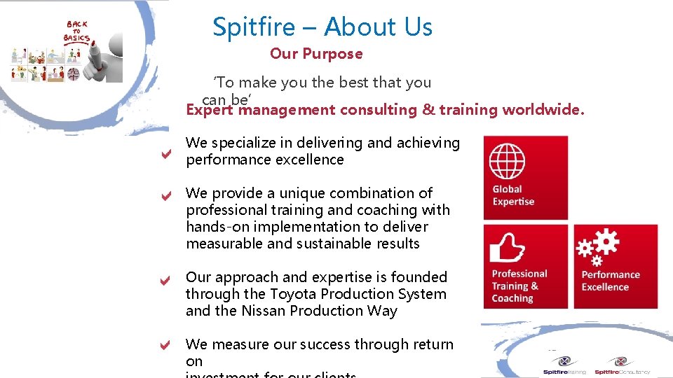 Spitfire – About Us Our Purpose ‘To make you the best that you can