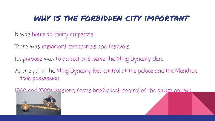 why is the forbidden city important It was home to many emperors There was