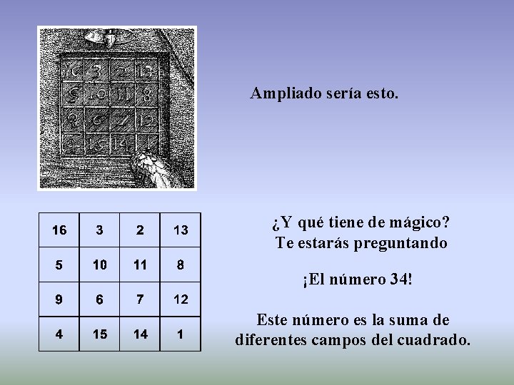 Ampliado sería esto. ¿Y qué tiene de mágico? Te estarás preguntando ¡El número 34!