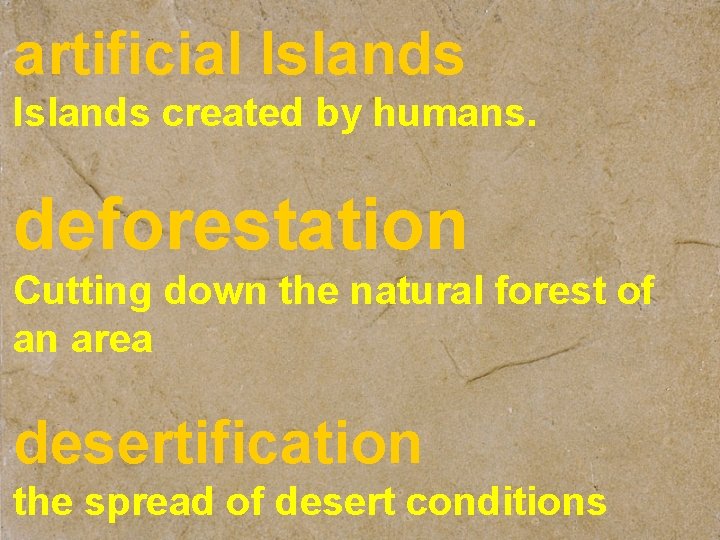 Unit 7 The Middle East North Africa Vocabulary