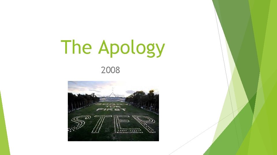 The Apology 2008 