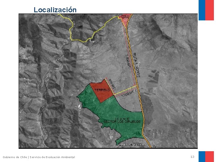 Localización Gobierno de Chile | Servicio de Evaluación Ambiental 13 