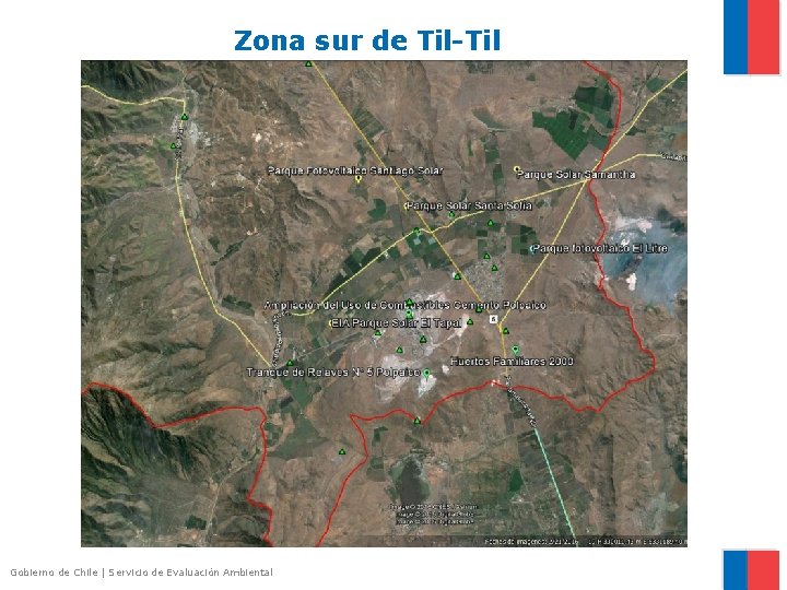 Zona sur de Til-Til Gobierno de Chile | Servicio de Evaluación Ambiental 