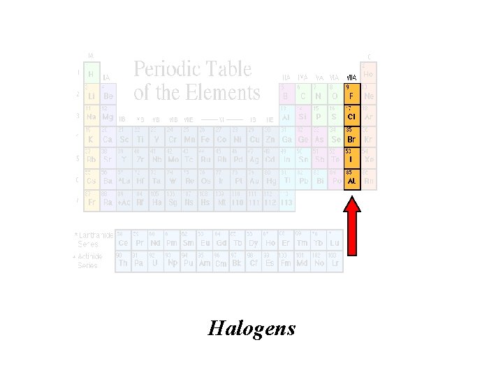 Halogens 
