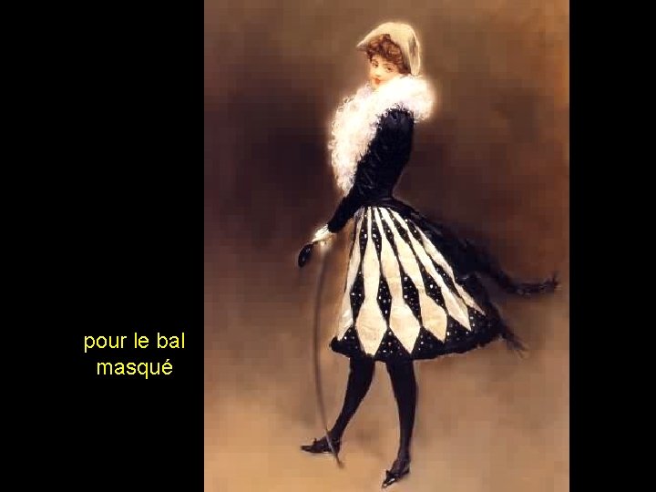 pour le bal masqué 