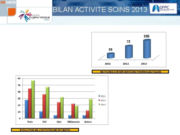 BILAN ACTIVITE SOINS 2013 