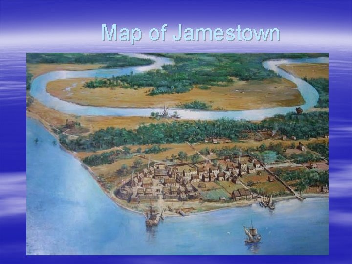 Map of Jamestown 