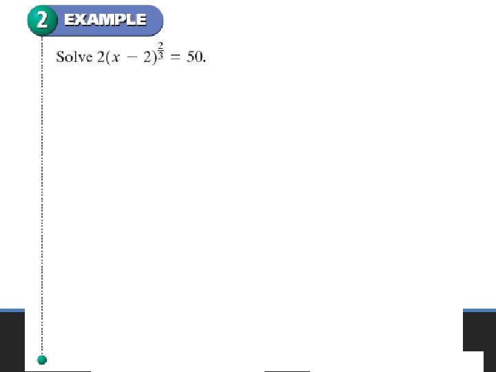 Radical Equation - Example 