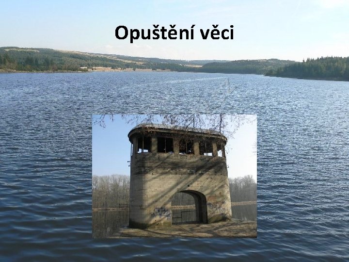 Opuštění věci 