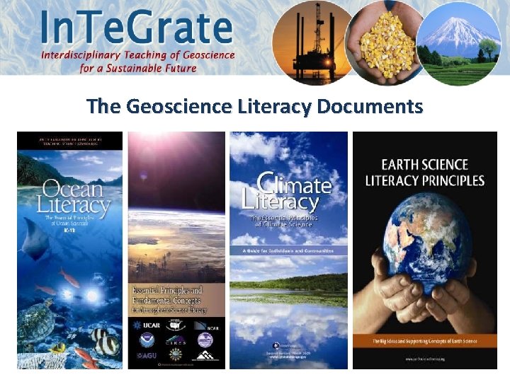 The Geoscience Literacy Documents 