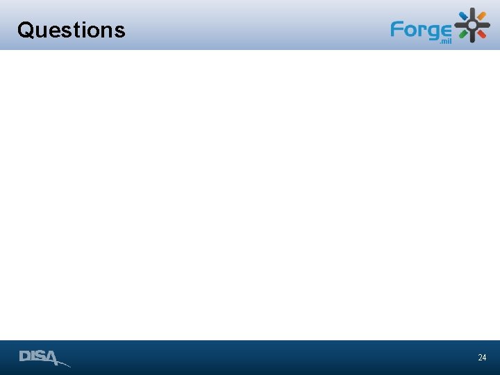 Questions 24 Questions 24