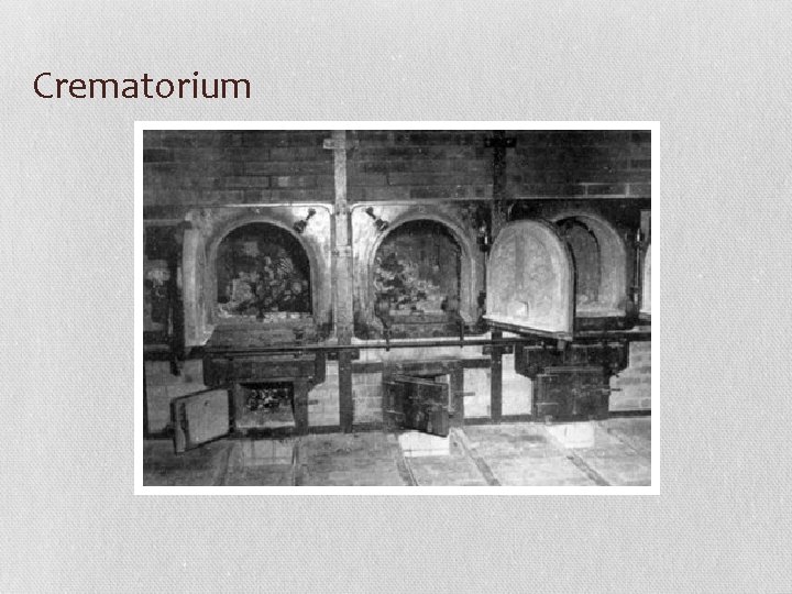 Crematorium 