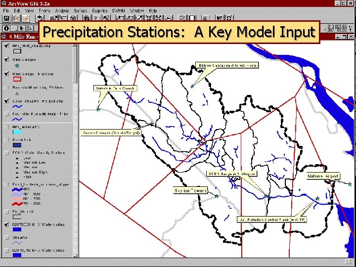 Precipitation Stations: A Key Model Input 