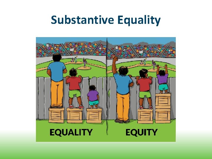 Substantive Equality 