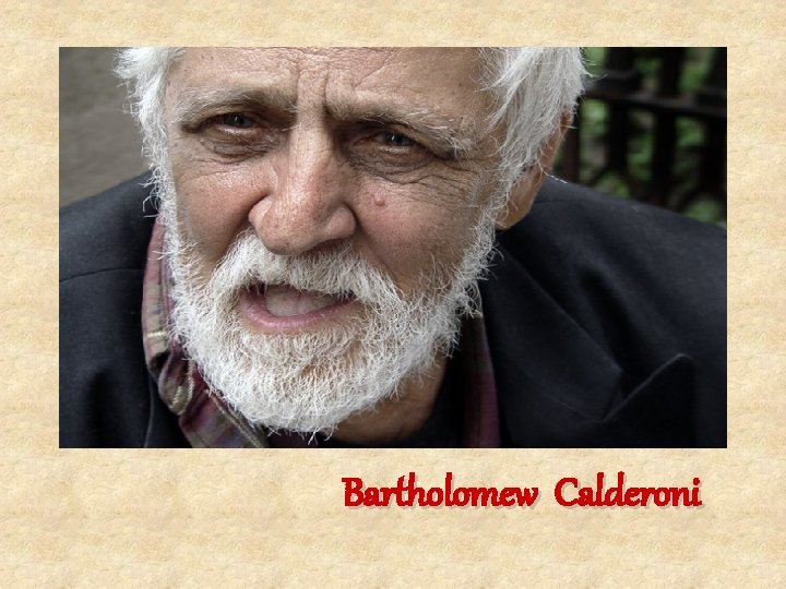 Bartholomew Calderoni 
