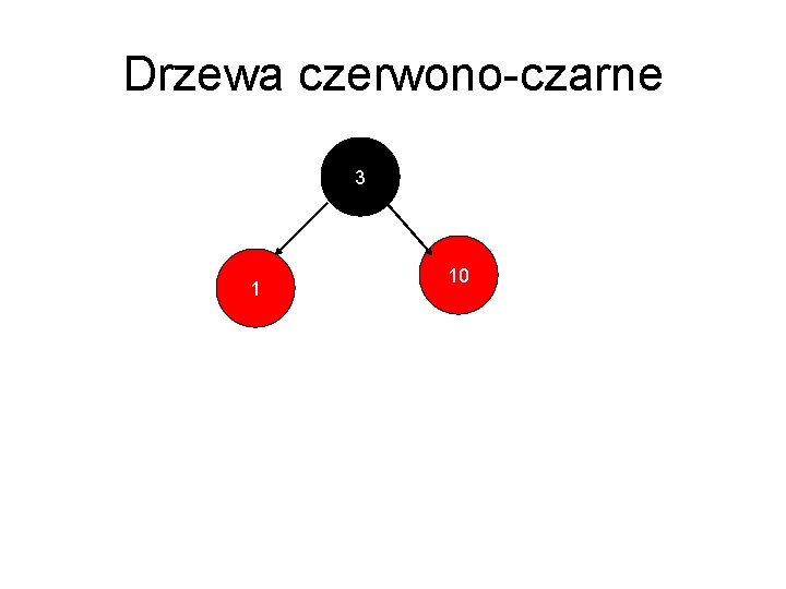 Drzewa czerwono-czarne 3 1 10 