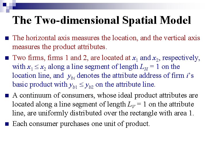 Spatial Competition and Flexible Manufacturing with Spatially ...
