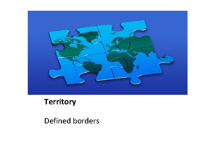 Territory Defined borders 