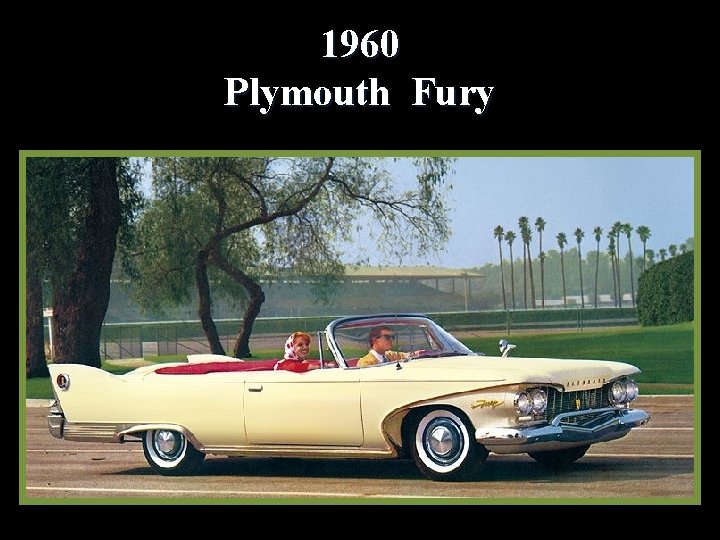 1960 Plymouth Fury 
