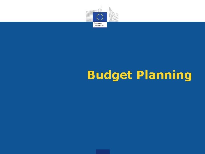 Budget Planning 