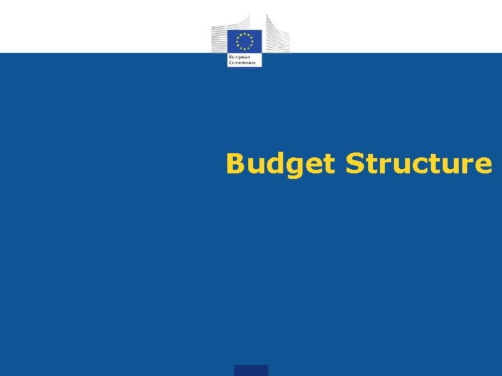 Budget Structure 