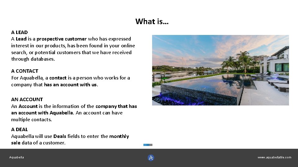 What is… A LEAD A Lead is a prospective customer who has expressed interest