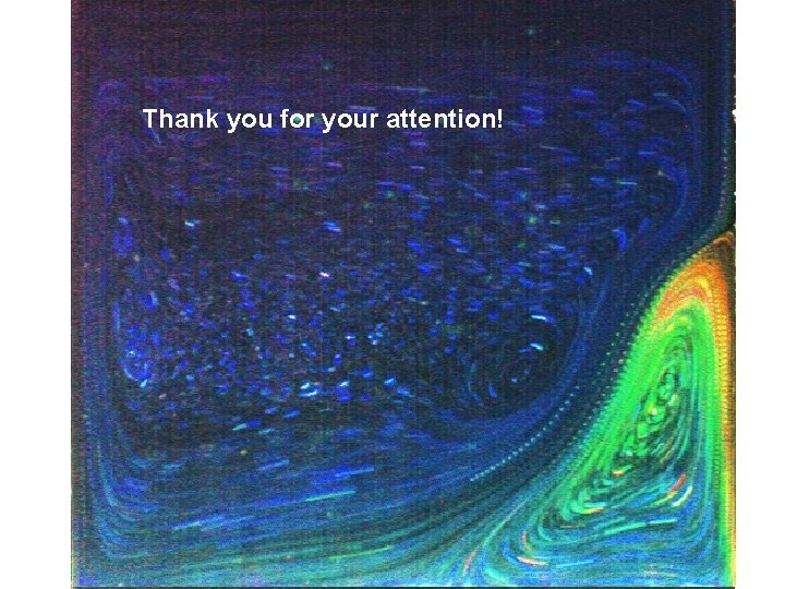 Thank you for your attention! 