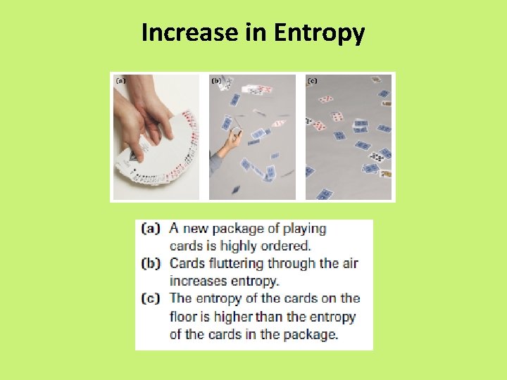 Increase in Entropy 