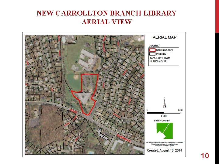 NEW CARROLLTON BRANCH LIBRARY AERIAL VIEW 10 