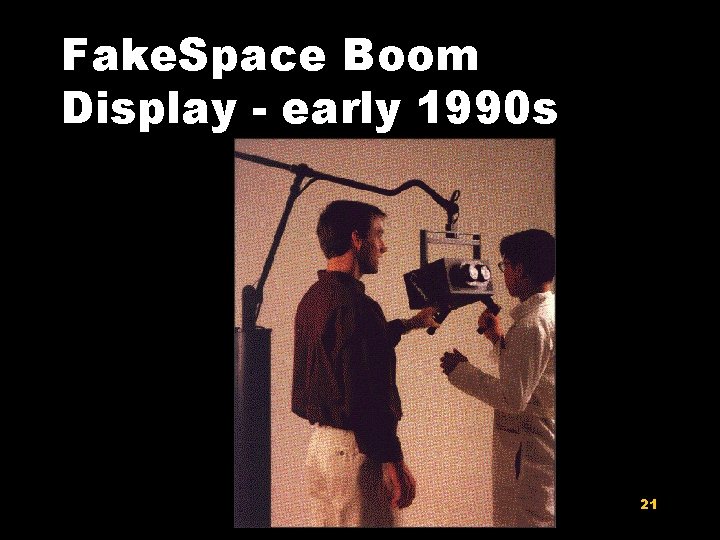 Fake. Space Boom Display - early 1990 s 21 
