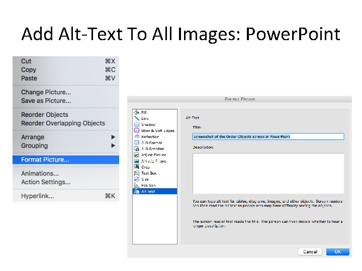 Add Alt-Text To All Images: Power. Point 