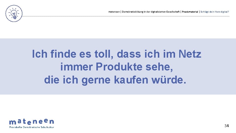 mateneen | Demokratiebildung in der digitalisierten Gesellschaft | Praxismaterial | Schlägt dein Herz digital?