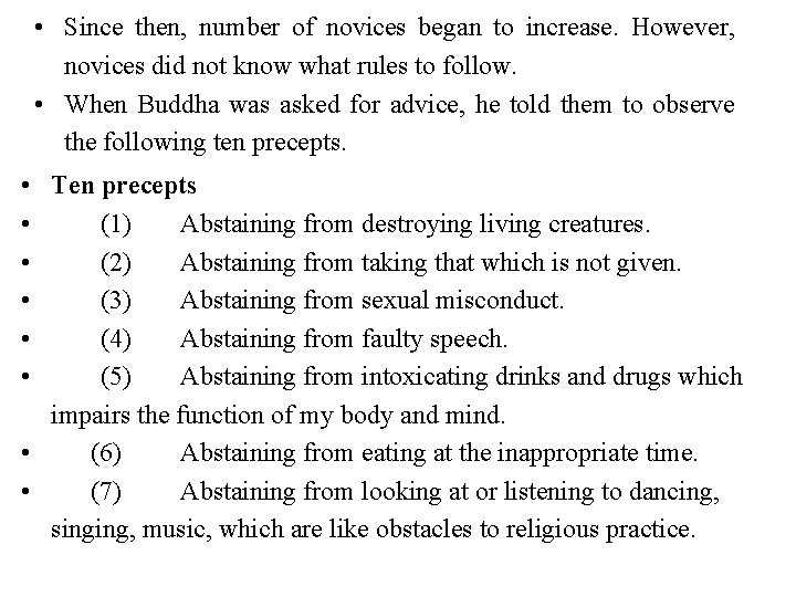  • Since then, number of novices began to increase. However, novices did not