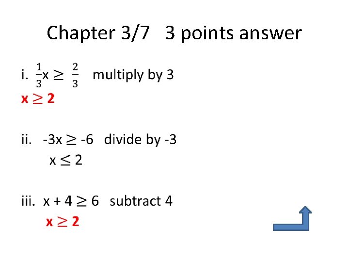 Chapter 3/7 3 points answer • 