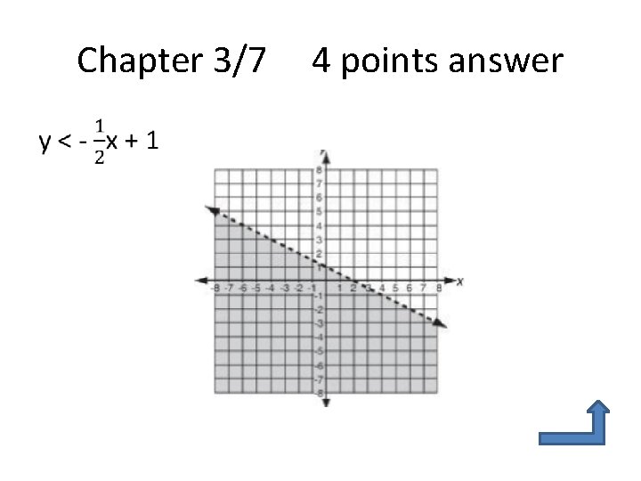 Chapter 3/7 • 4 points answer 