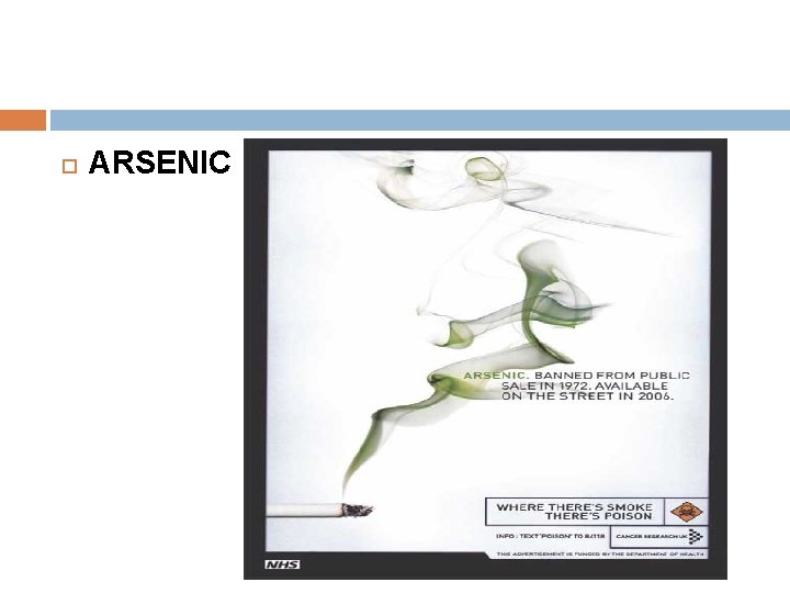  ARSENIC 