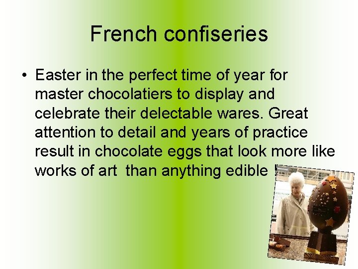 French confiseries • Easter in the perfect time of year for master chocolatiers to