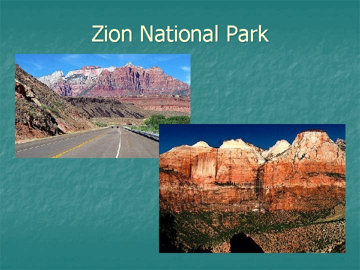 Zion National Park 