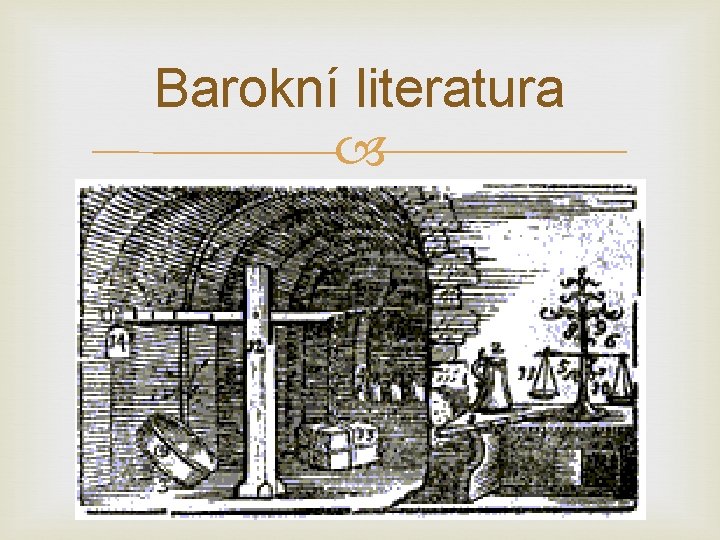 Barokní literatura 