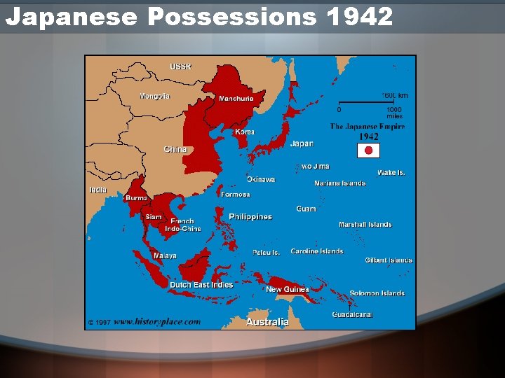 Japanese Possessions 1942 