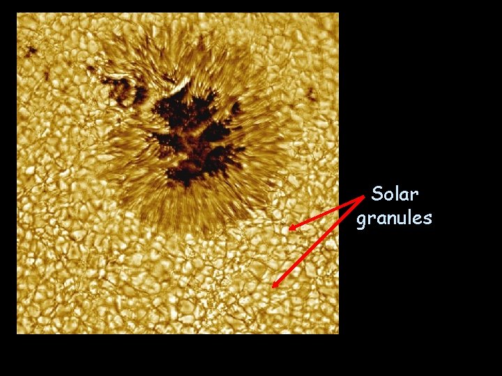 Solar granules 